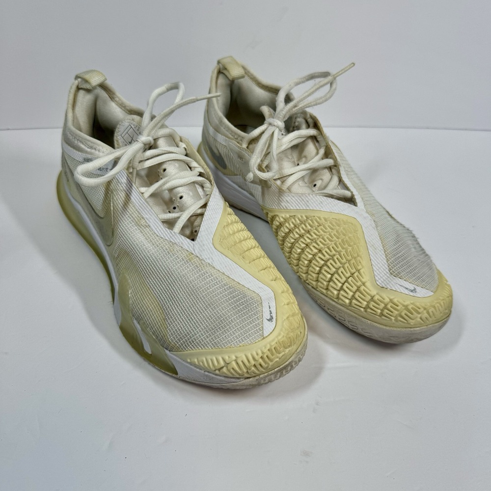 Nike Womens Court React Vapor NXT CV0742-100‎ White Tennis Shoes Sneakers Sz 9